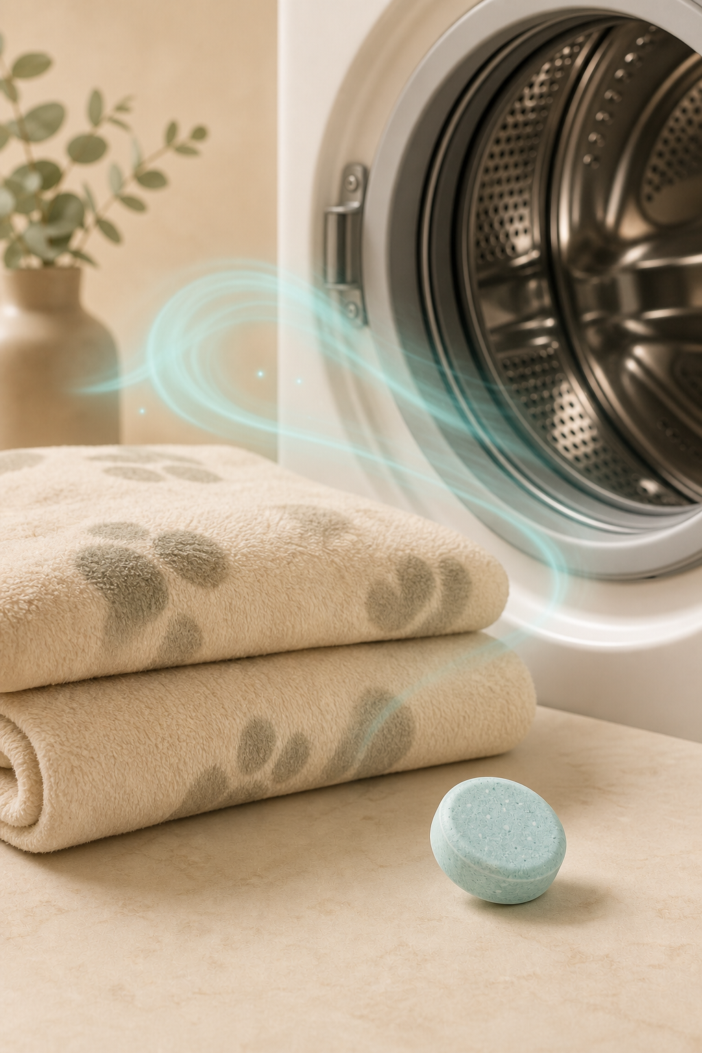 Pet Odor buildup illustration